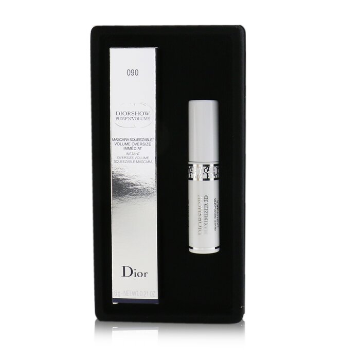 Christian Dior Diorshow Pump &quot;N' Volume Mascara Set: Diorshow Pump 'N' Volume Mascara 6g/0.21oz + Diorshow Maximizer 3D Lash Primer 2pcsProduct Thumbnail