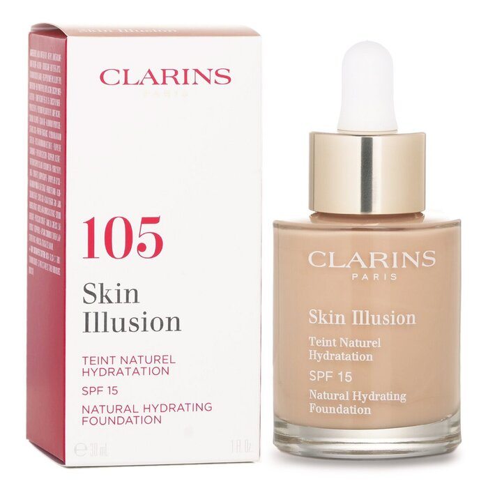 Clarins Skin Illusion Natural Hydrating Foundation SPF 15  30ml/1ozProduct Thumbnail