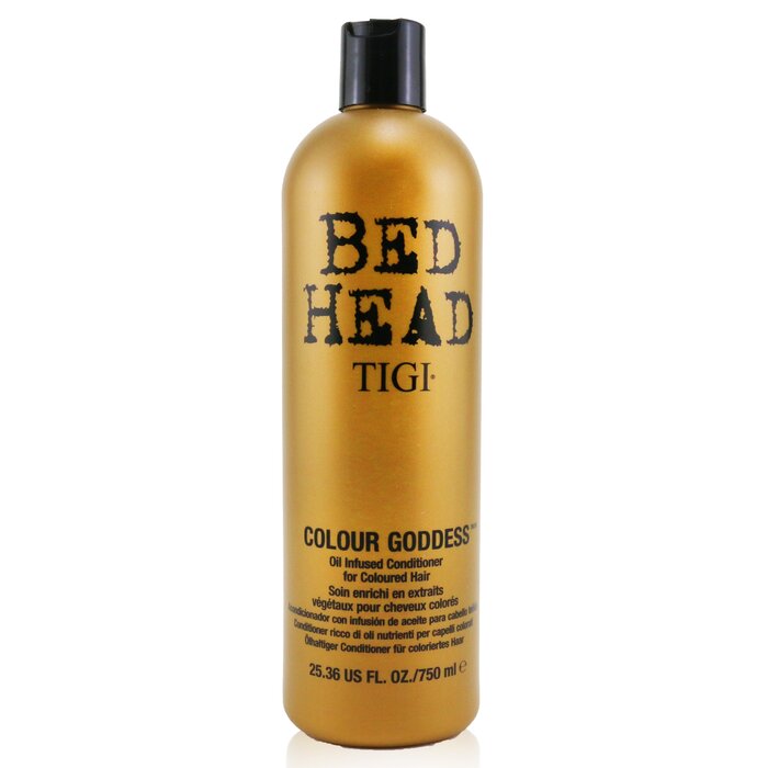 Tigi Μαλακτικό με έγχυση κεφαλής κρεβατιού Goddess Oil - για βαμμένα μαλλιά (Κουπάκι) 750ml/25.36ozProduct Thumbnail