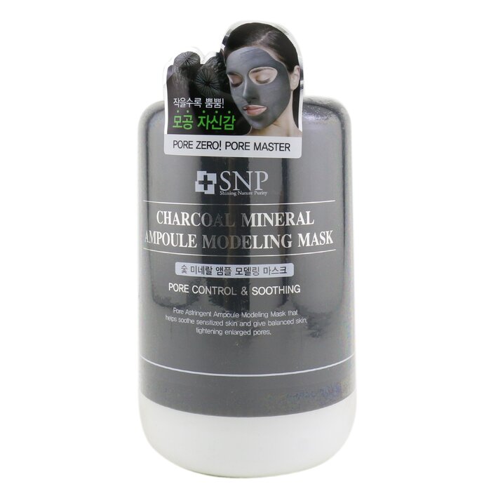 SNP Charcoal Mineral Ampoule Modeling Mask (Pore Control & Soothing) (Exp. Date 12/2020) Picture ColorProduct Thumbnail