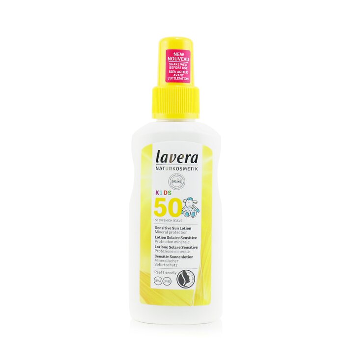Lavera 拉薇  兒童敏感防曬霜SPF 50-礦物保護 100ml/3.5ozProduct Thumbnail