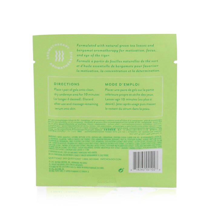 Patchology Moodpatch - Perk Up Energizing Tea-Infused Aromatherapy Eye Gels (Green Tea+Bergamot+White Mulberry) 5pairsProduct Thumbnail