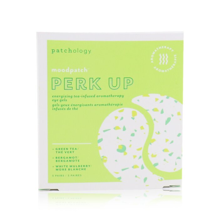 Patchology Moodpatch - Perk Up Energizing Tea-Infused Aromatherapy Geles de Ojos (Green Tea+Bergamot+White Mulberry) 5pairsProduct Thumbnail