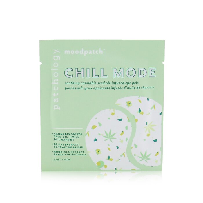Patchology Moodpatch - Chill Mode Soothing Cannabis Seed Oil-Infused Eye Gels (Cannabis Sativa Seed Oil+Reishi & Rhodiola Extract) 5pairsProduct Thumbnail