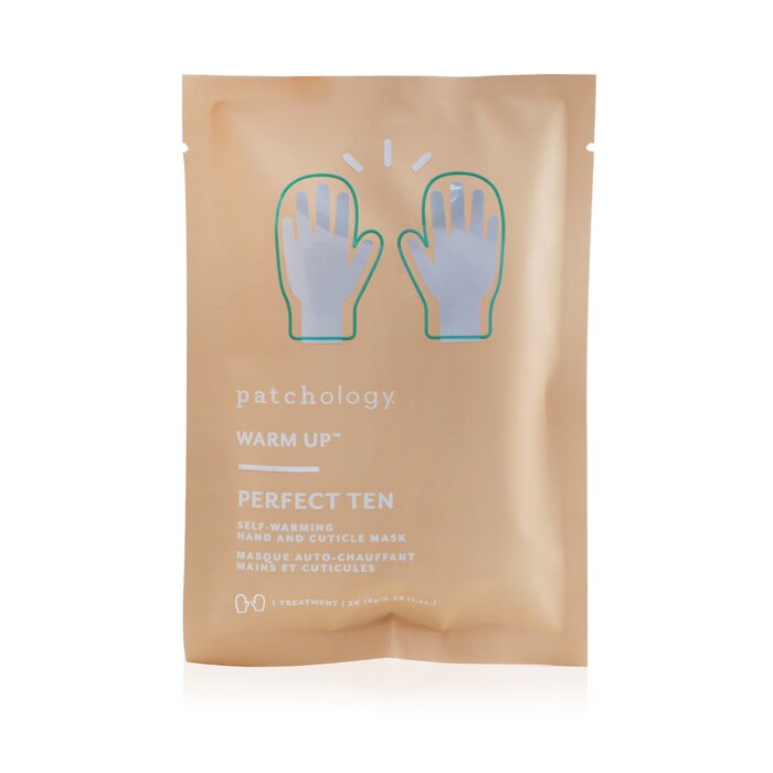 Patchology Samozahřívací maska na ruce a kůžičku Warm Up Perfect Ten (1 ošetření) 2x8g/0.28ozProduct Thumbnail
