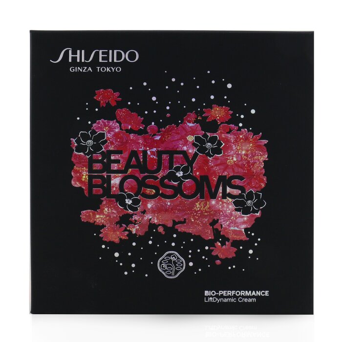 Shiseido Set Beauty Blossoms Bio-Performance LiftDynamic Cream: LiftDynamic Crema 50ml + Espuma Limpiadora 15ml + Sueavizante 30ml + Concentrado Definitivo 5ml 4pcsProduct Thumbnail