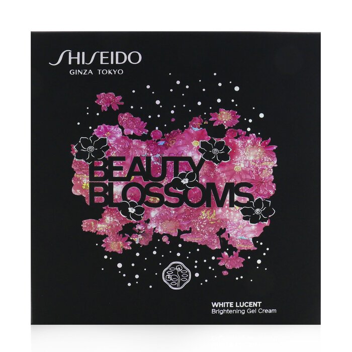 Shiseido Beauty Blossoms White Lucent Brightening Gel Cream Набор: Осветляющий Гель Крем 50мл + Очищающая Пенка 5мл + Смягчающее Средство 7мл + Ultimune Концентрат 10мл 4pcsProduct Thumbnail