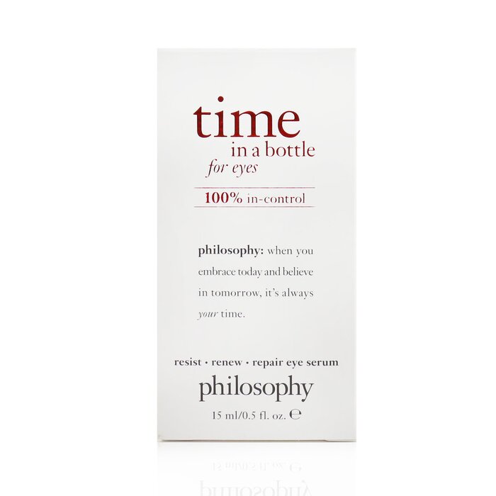 Philosophy Time In A Bottle Suero Para Ojos - 100% En-Control 15ml/0.5ozProduct Thumbnail