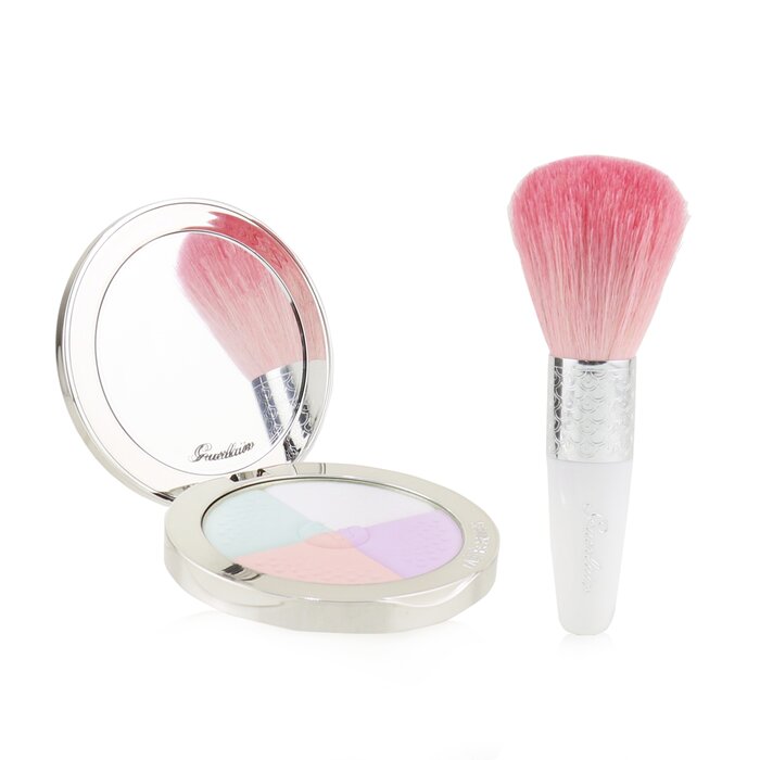 Guerlain Meteorites Travelling Compact Colour Correcting, Blotting And Lighting Powder And Brush 2pcsProduct Thumbnail