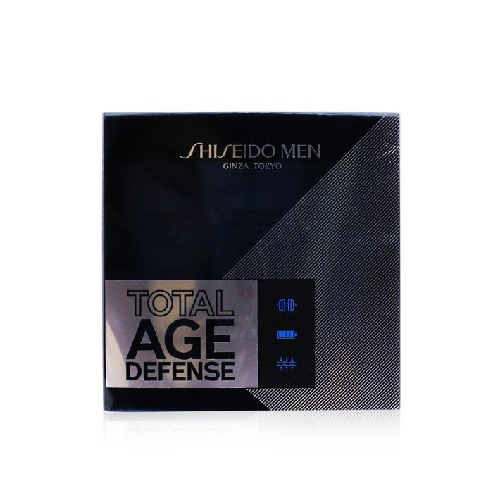 Shiseido Set Total Age Defense 3-Pieces: Espuma Limpiadora 30ml + Limpiador Exfoliante 30ml + Crema Revitalizante 30ml 3pcsProduct Thumbnail