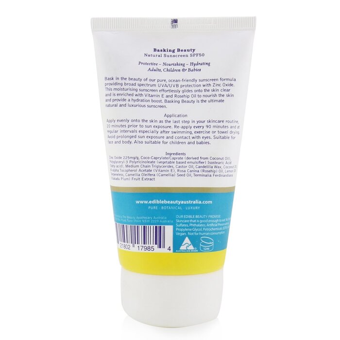 Edible Beauty Basking Beauty Natural Sunscreen SPF 50 100g/3.4ozProduct Thumbnail