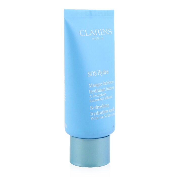 Clarins 克蘭詩 (嬌韻詩) SOS Hydra Refreshing Hydration Mask with Leaf Of Life Extract - For Dehydrated Skin (Unboxed) 75ml/2.3ozProduct Thumbnail