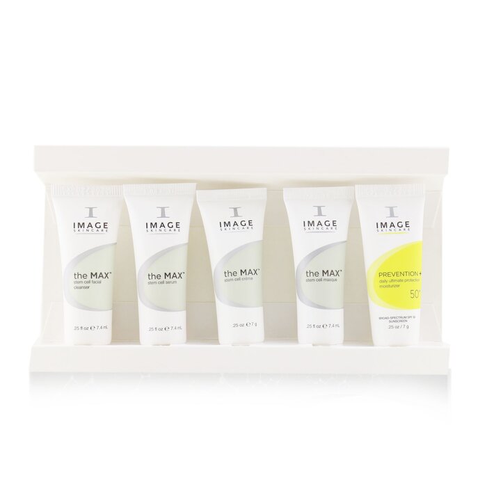 Image The Max Trial Kit: 1x Cleanser, 1x Serum, 1x Cream, 1x Masque, 1x Ultimate Protection Moisturizer SPF50 (Exp. Date 01/2021) 5pcsProduct Thumbnail