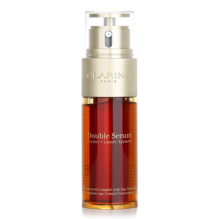 Clarins 克蘭詩 (嬌韻詩) Double Serum (Hydric + Lipidic System) Complete Age Control Concentrate (Unboxed) 50ml/1.6ozProduct Thumbnail