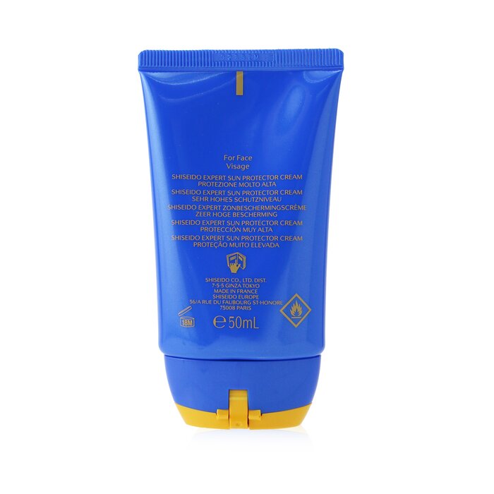 Shiseido Expert Sun Protector Face Cream SPF 50+ UVA (erittäin korkea suoja, erittäin vedenkestävä)  50ml/1.69ozProduct Thumbnail