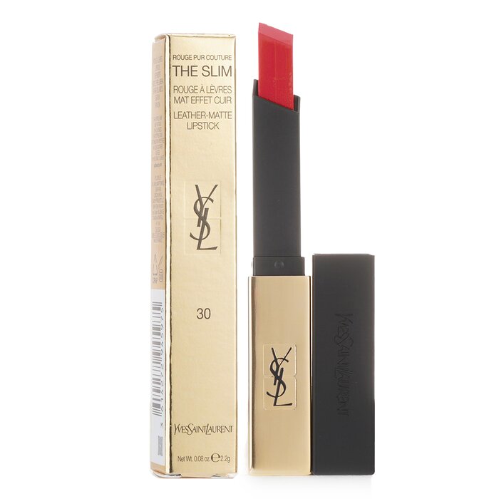 Yves Saint Laurent 伊夫聖羅蘭 YSL Rouge Pur Couture The Slim 皮革啞光唇膏 2.2g/0.08ozProduct Thumbnail