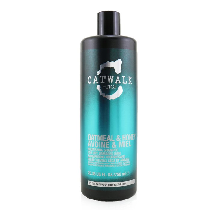 Tigi Catwalk Oatmeal & Honey Nourishing Shampoo - For Dry, Damaged Hair (Cap) 750ml/25.36ozProduct Thumbnail