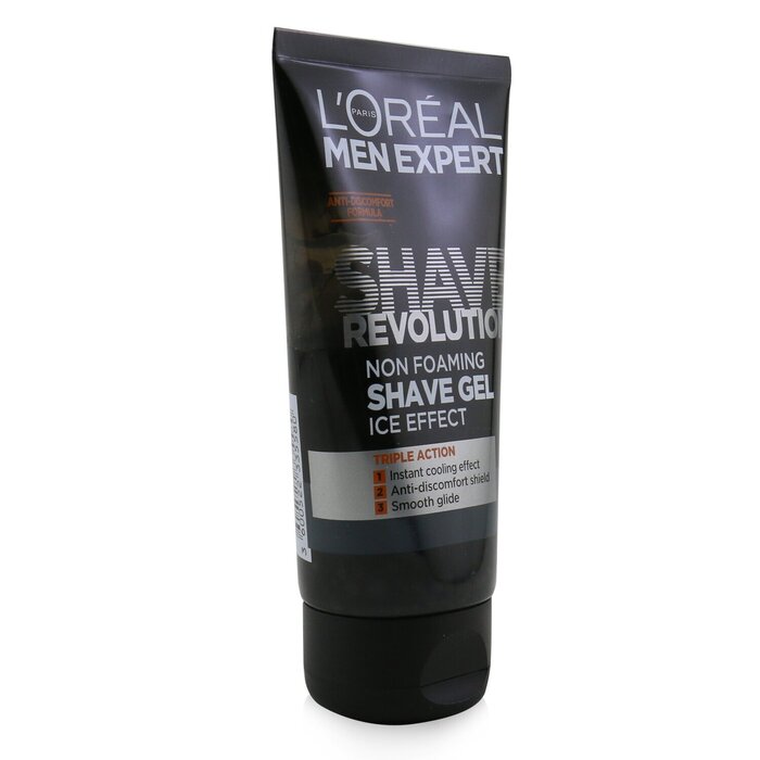 欧莱雅 L'Oreal 男士专家无泡沫剃须啫喱（冰感）Men Expert Shave Revolution Non Foaming Shave Gel (Ice Effect) 150ml/5.29ozProduct Thumbnail