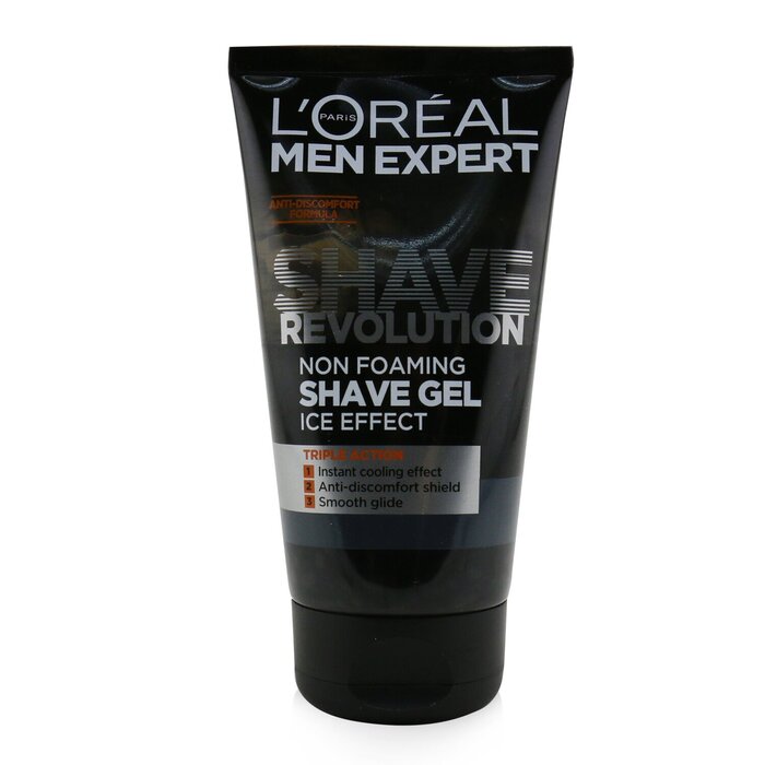L'Oreal Men Expert Shave Revolution Non Foaming Shave Gel (Ice Effect) 150ml/5.29ozProduct Thumbnail