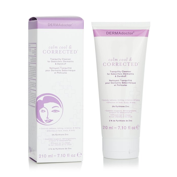 DERMAdoctor Calm Cool & Corrected Tranquility Cleanser קלינסר 210ml/7.1ozProduct Thumbnail