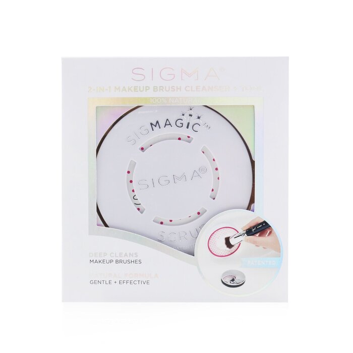 Sigma Beauty SigMagic Exfoliante (Limpiador de Brochas de Maquillaje + Herramienta 2 En 1) Picture ColorProduct Thumbnail