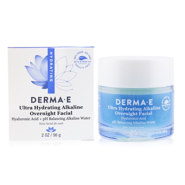 Derma E Hidratante Ultra Hidratante Alcalino Durante a Noite Facial 56g/2ozProduct Thumbnail