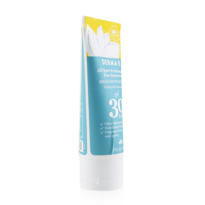 Derma E All Sport Performance Face Sunscreen SPF 30 59ml/2ozProduct Thumbnail