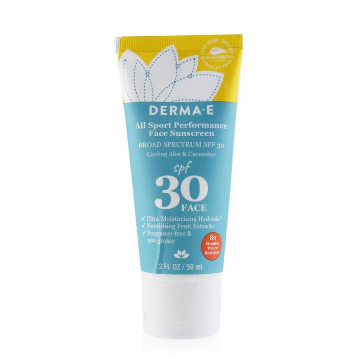 Derma E All Sport Performance Солнцезащитное Средство для Лица SPF 30 59ml/2ozProduct Thumbnail