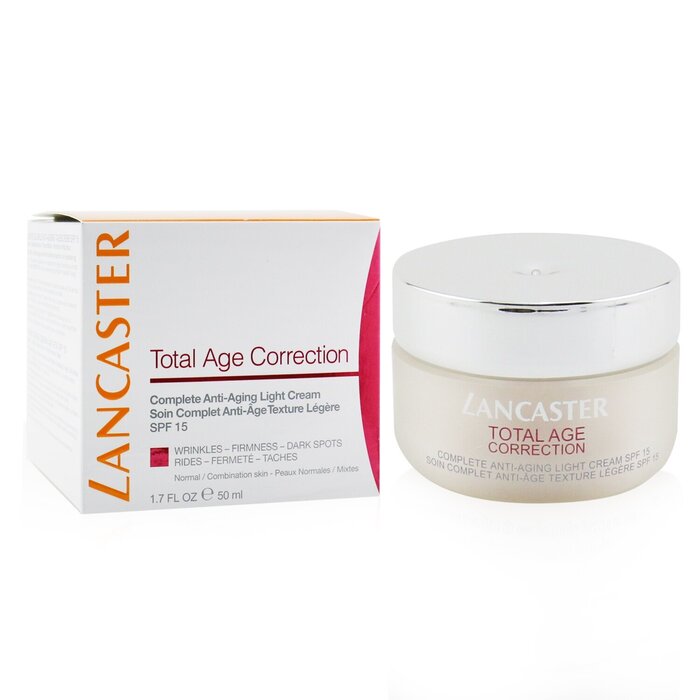 Lancaster 蘭嘉絲汀  Total Age Correction Complete Anti-Aging Light Cream SPF 15 - Normal / Conbination Skin (Box Slightly Damaged) 50ml/1.7ozProduct Thumbnail