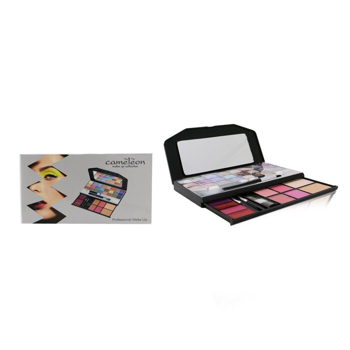 Cameleon Kit de Maquillaje G1672 (24xSombras de Ojos, 1xLápiz de Ojos, 4xBrillos de Labios, 4xRubores, 2xPolvos Compactos) (Fecha Vto. 12/2020) Picture ColorProduct Thumbnail