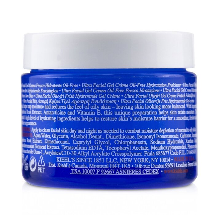 Kiehl's Ultra Facial Oil-Free Gel Cream - For Normal to Oily Skin Types 50ml/1.7ozProduct Thumbnail