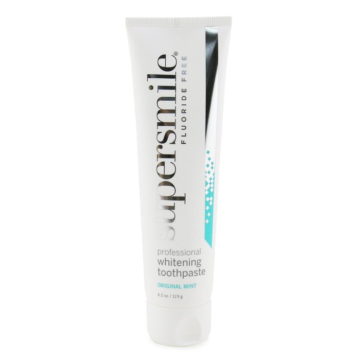 スーパースマイル Supersmile Professional Whitening Toothpaste - Original Mint (Fluoride Free) (Box Slightly Damaged) 119g/4.2ozProduct Thumbnail