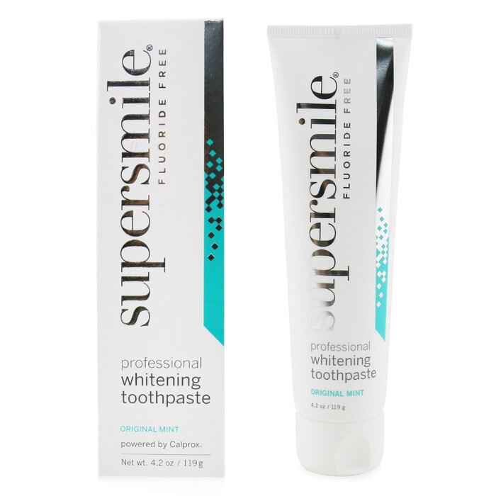 Supersmile Professional Whitening Toothpaste - Original Mint (Fluoride Free) (Box Slightly Damaged) 119g/4.2ozProduct Thumbnail