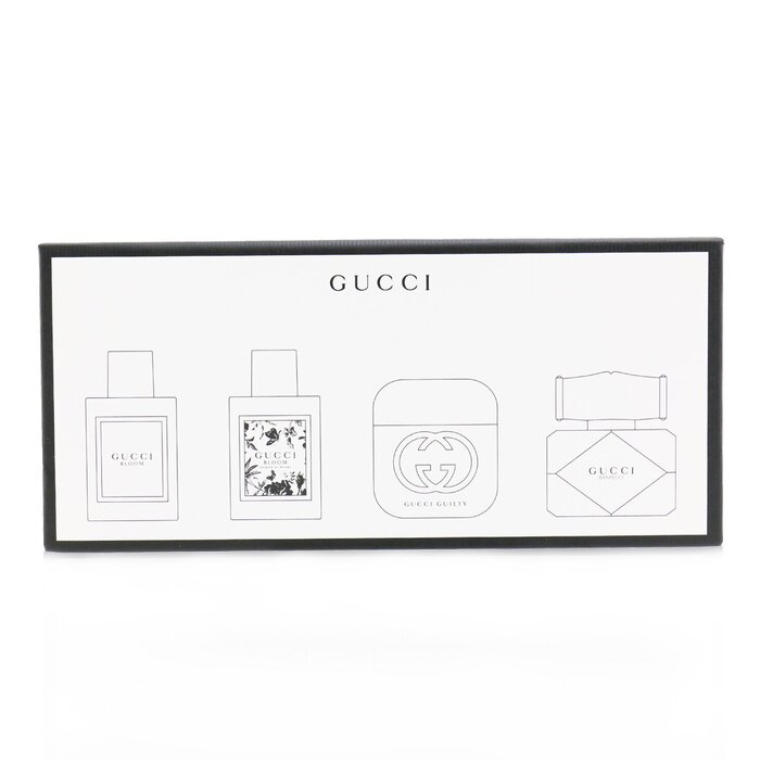 Gucci Miniatures Coffret: Bloom Eau De Parfum, Bloom Acqua Di Fiori Eau De Toilette, Guilty Eau De Toilette, Bamboo Eau De Parfum 4x5ml/0.16ozProduct Thumbnail