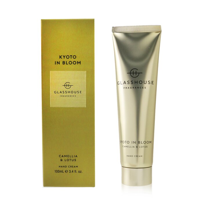Glasshouse Hand Cream - Kyoto In Bloom (Camellia & Lotus) 100ml/3.4ozProduct Thumbnail
