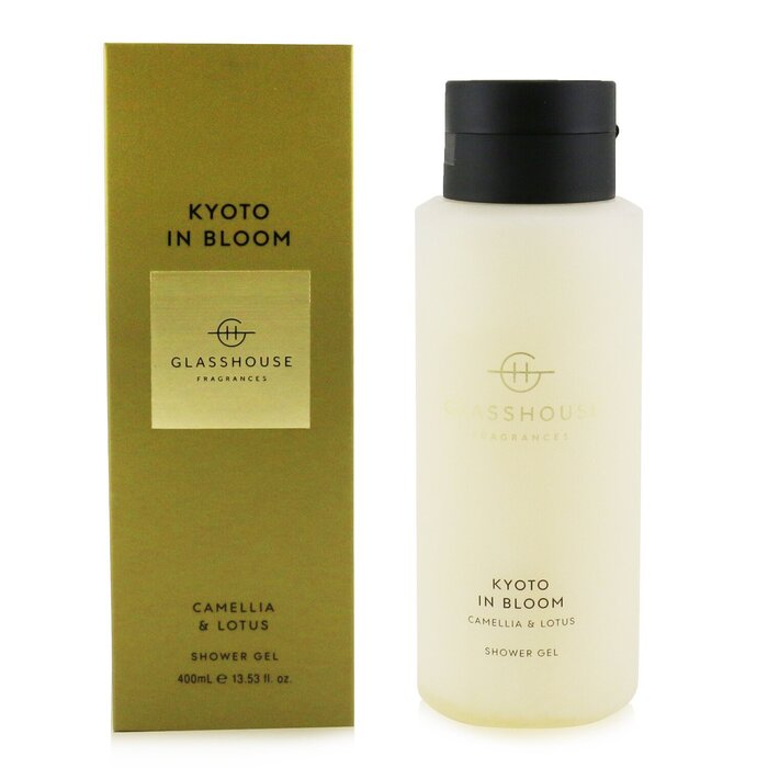 Glasshouse Shower Gel - Kyoto In Bloom (Camellia & Lotus) 400ml/13.53ozProduct Thumbnail