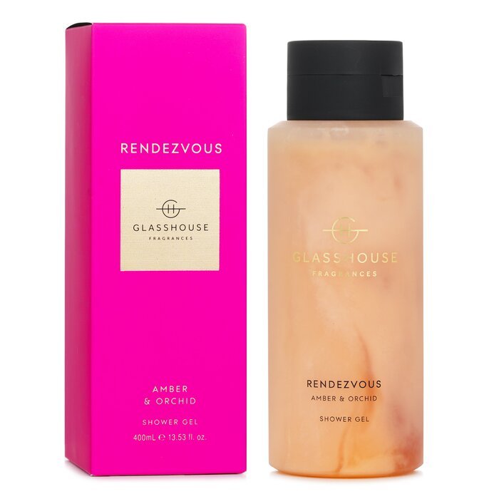 Glasshouse Shower Gel - Rendezvous (Amber & Orchid) 400ml/13.53ozProduct Thumbnail