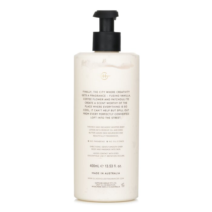 Glasshouse Body Lotion - Melbourne Muse (Coffee Flower & Vanilla) 400ml/13.53ozProduct Thumbnail