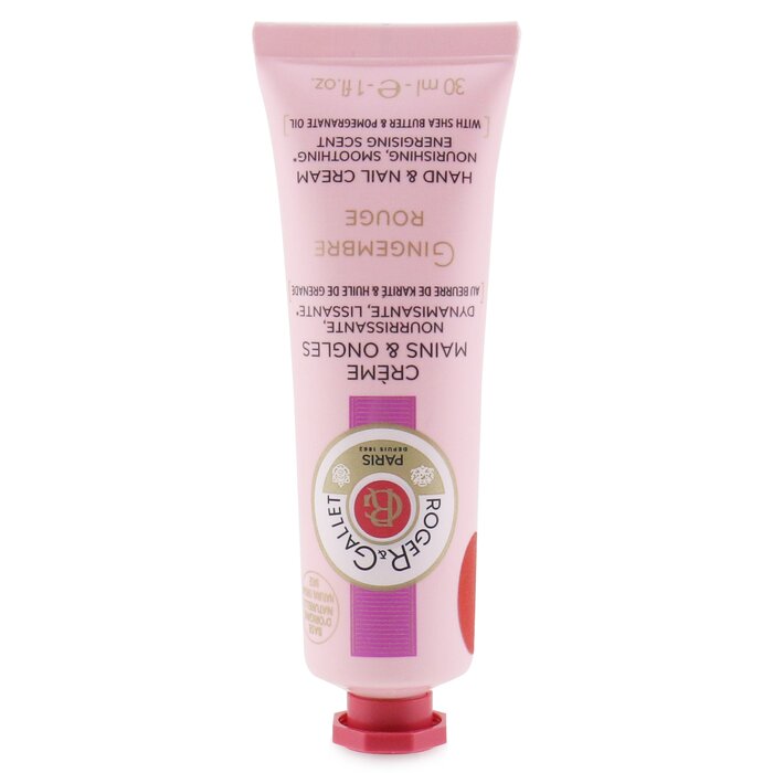 Roger & Gallet Gingembre Rouge Hand & Nail Cream 30ml/1ozProduct Thumbnail