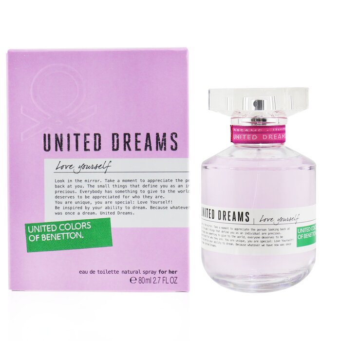 Benetton United Dreams Love Yourself Eau De Toilette Spray 80ml/2.7ozProduct Thumbnail