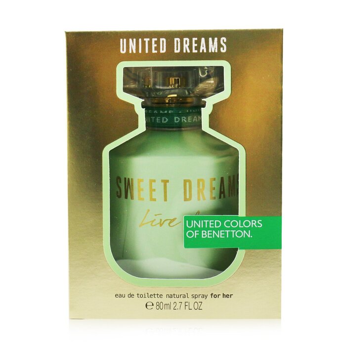 Benetton United Dreams Sweet Dreams Live Free Eau De Toilette Spray 80ml/2.7ozProduct Thumbnail