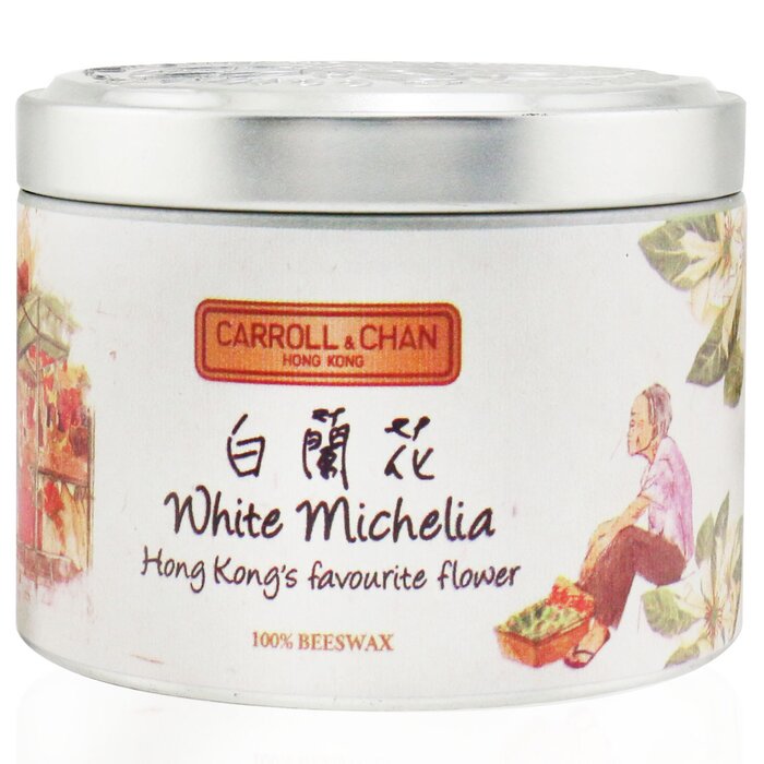 Carroll & Chan شمع قصديري بشمع العسل 100% - White Michelia (8x6) cmProduct Thumbnail