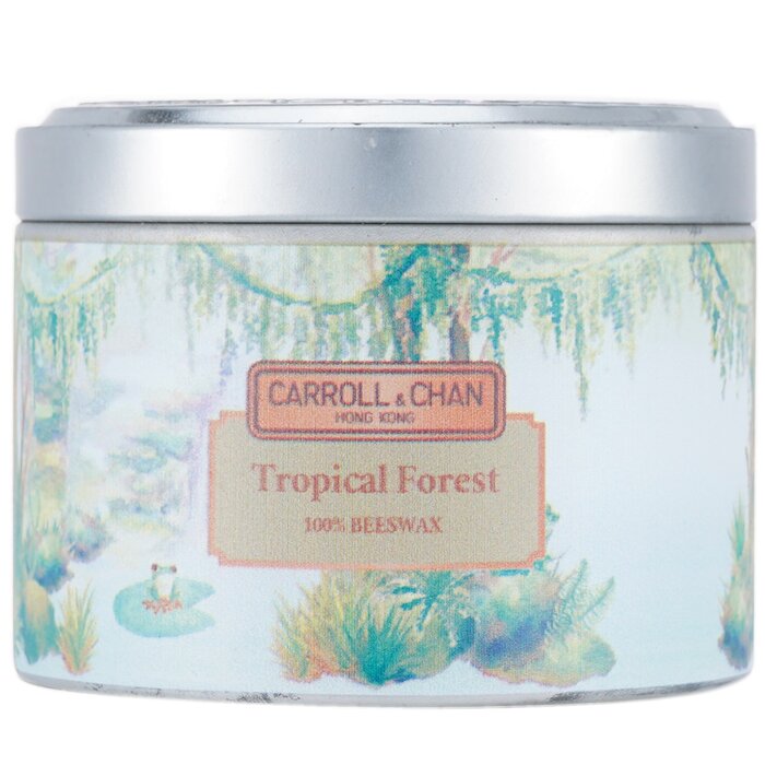 Carroll & Chan 100% Beeswax Tin Candle - Tropical Forest (8x6) cmProduct Thumbnail