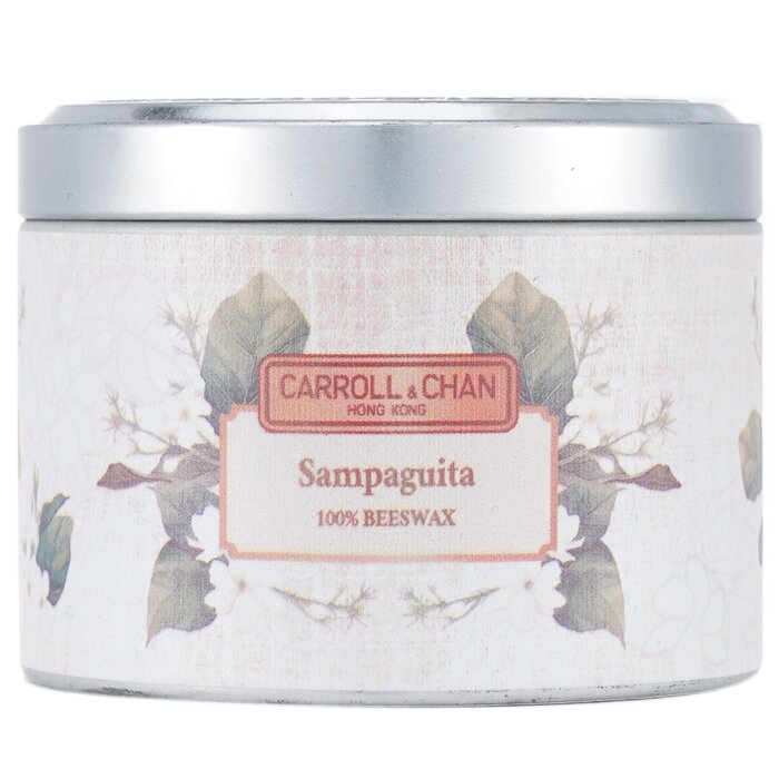 Carroll & Chan 100% Beeswax Tin Candle - Sampaguita (8x6) cmProduct Thumbnail