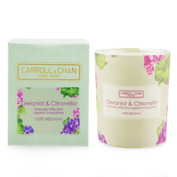 Carroll & Chan 100% Beeswax Votive Candle - Geraniol & Citronella 65g/2.3ozProduct Thumbnail