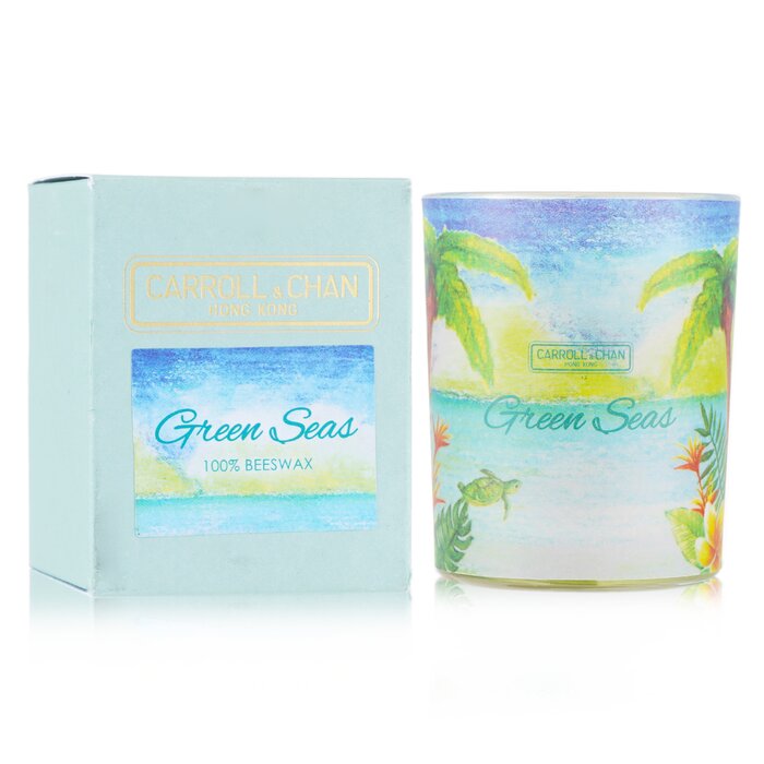 Carroll & Chan 100% Beeswax Votive Candle - Green Seas 65g/2.3ozProduct Thumbnail