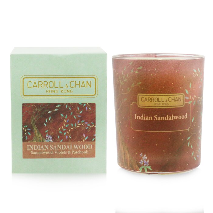 Carroll & Chan 100% 蜂蜡玻璃装蜡烛- 印度檀香 65g/2.3ozProduct Thumbnail