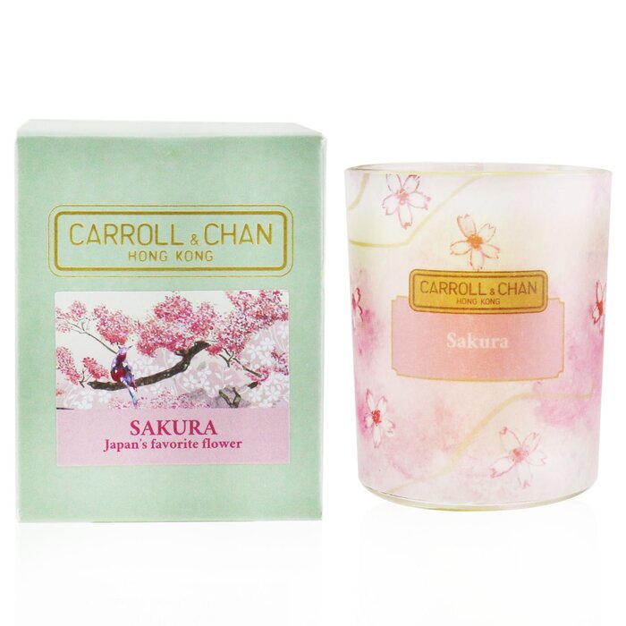 Carroll & Chan 100% Beeswax Votive Candle נר 100% שעוות דבורים - Sakura 65g/2.3ozProduct Thumbnail