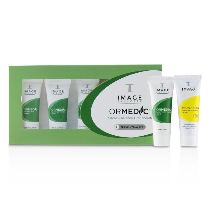 Image Ormedic Trial Kit: 1x Cleanser, 1x Serum, 1x Gel Masque, 1x Cream, 1x Tinted Moisturizer SPF30 (Exp. Date 12/2020) 5pcsProduct Thumbnail