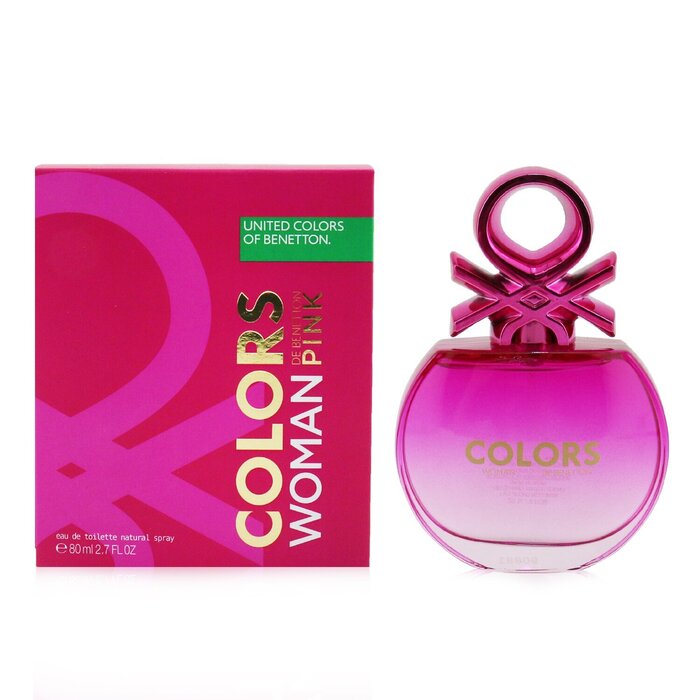 Benetton Colors Pink Eau De Toilette Spray (New Version) 80ml/2.7ozProduct Thumbnail